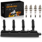 Ignition Coil & Spark Plugs Set for Buick Chevrolet Encore (2013–2022)