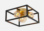 4-Light Flush Mount Ceiling Light for Artika Griffintown (14 in.)