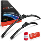 2Pcs Windshield Wiper Blades for Mazda 3 (2004–2009)