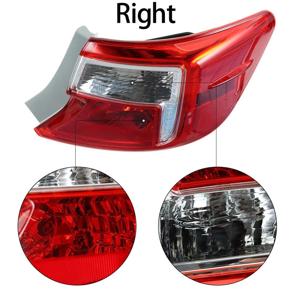 Set of 2 Tail Light Assembly for Toyota Camry (2012–2014)