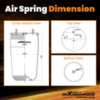 Air Spring Suspension Bag for Firestone W01-M58-8613