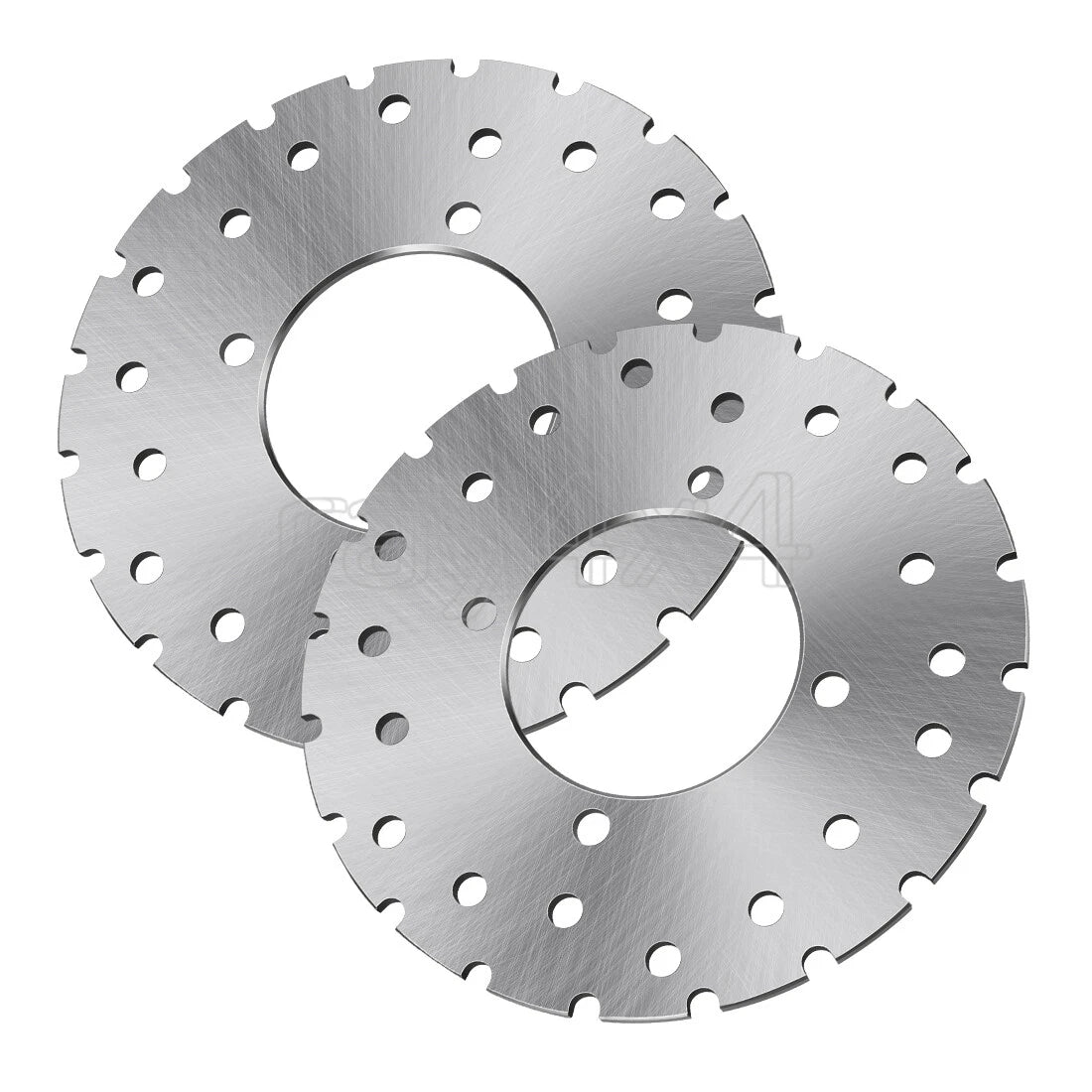 2 Front Brake Disc Rotors for Polaris Scrambler 400 500 2x4 4x4 (1999–2003) 5240035