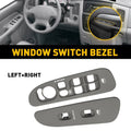Set of 2 Window Bezel Switches for Dodge Ram 1500 2500 3500 (2002–2010)