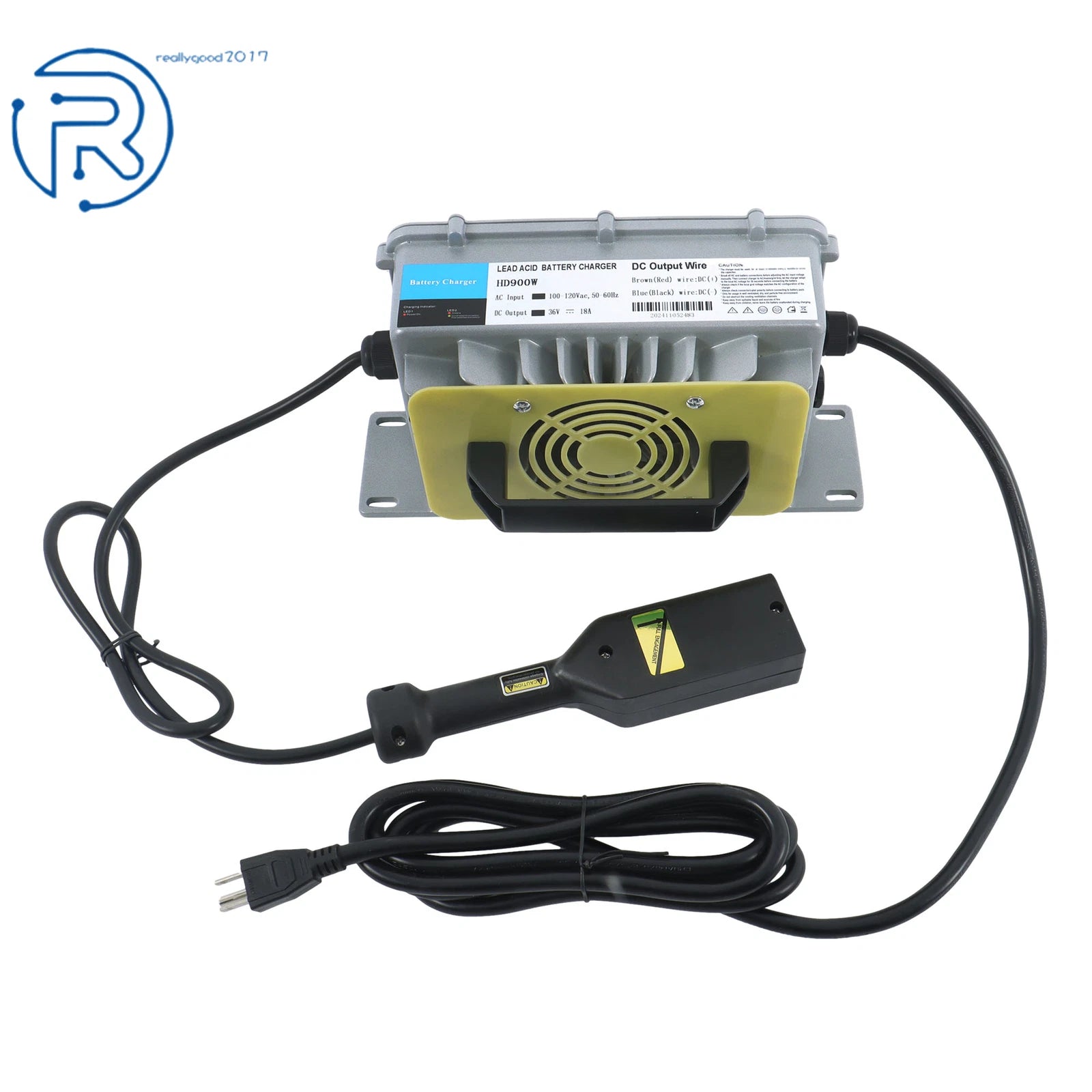 Battery Charger for EZGO TXT Golf Cart (1996–Present) 36V 18A