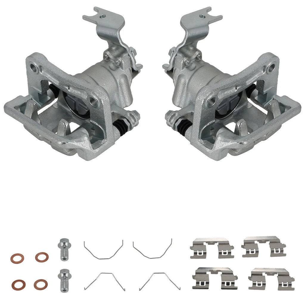 Rear Brake Caliper Pair for Honda Accord (2013-2017) with Bracket