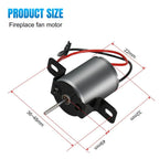 Motor for Compact Fireplace Fan