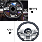 Performance Steering Wheel Lower Trim Cover for Mercedes-Benz A B C E Class