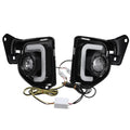 Pair Fog Light Lamp DRL Turn Signal for Toyota Hiace (2014–2018)