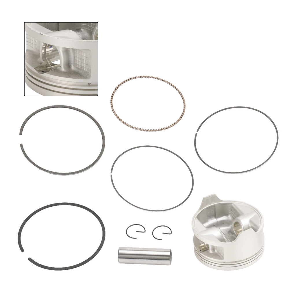 Piston Rings Set 86.5mm for Honda Rancher TRX420TE TRX420FM (2007–2018)