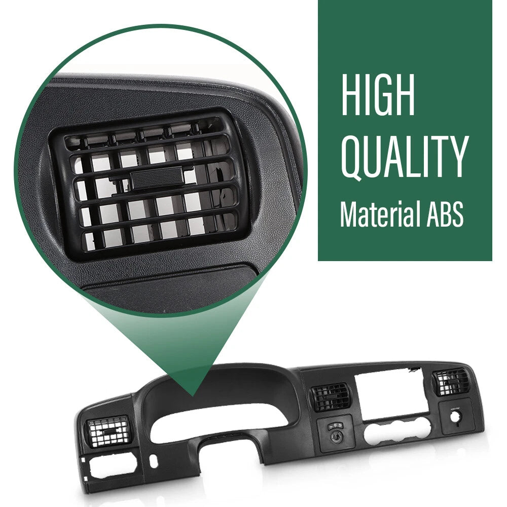 Dash Bezel for Ford F-250 F-350 (2005–2007) Black Surround