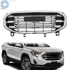 Front Bumper Grille for GMC Terrain SLT SLE (2018–2021) Black Chrome