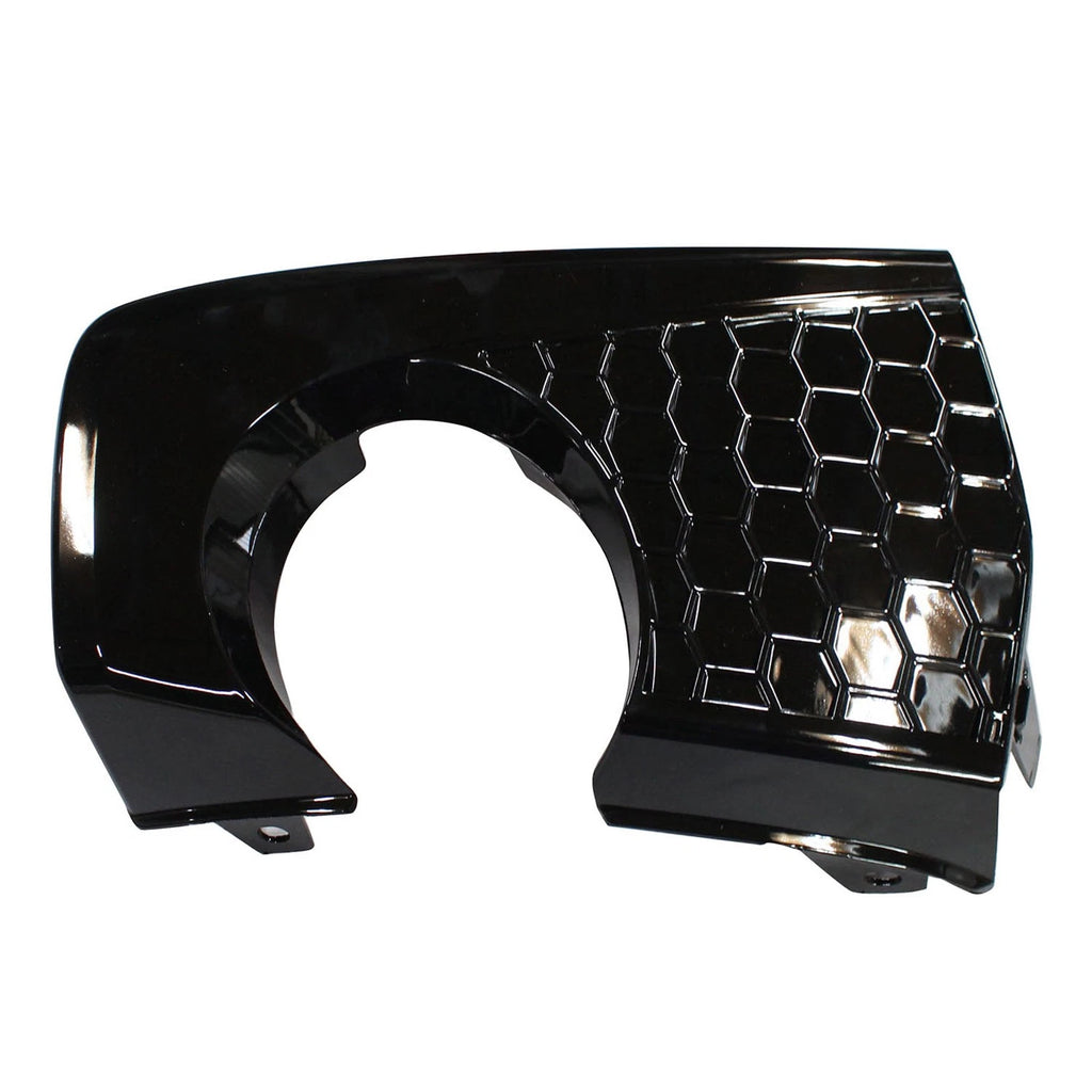 Replacement Rear Passenger Bumper Cover for Black Painted Car (2005–2015)