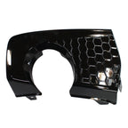 Replacement Rear Passenger Bumper Cover for Black Painted Car (2005–2015)