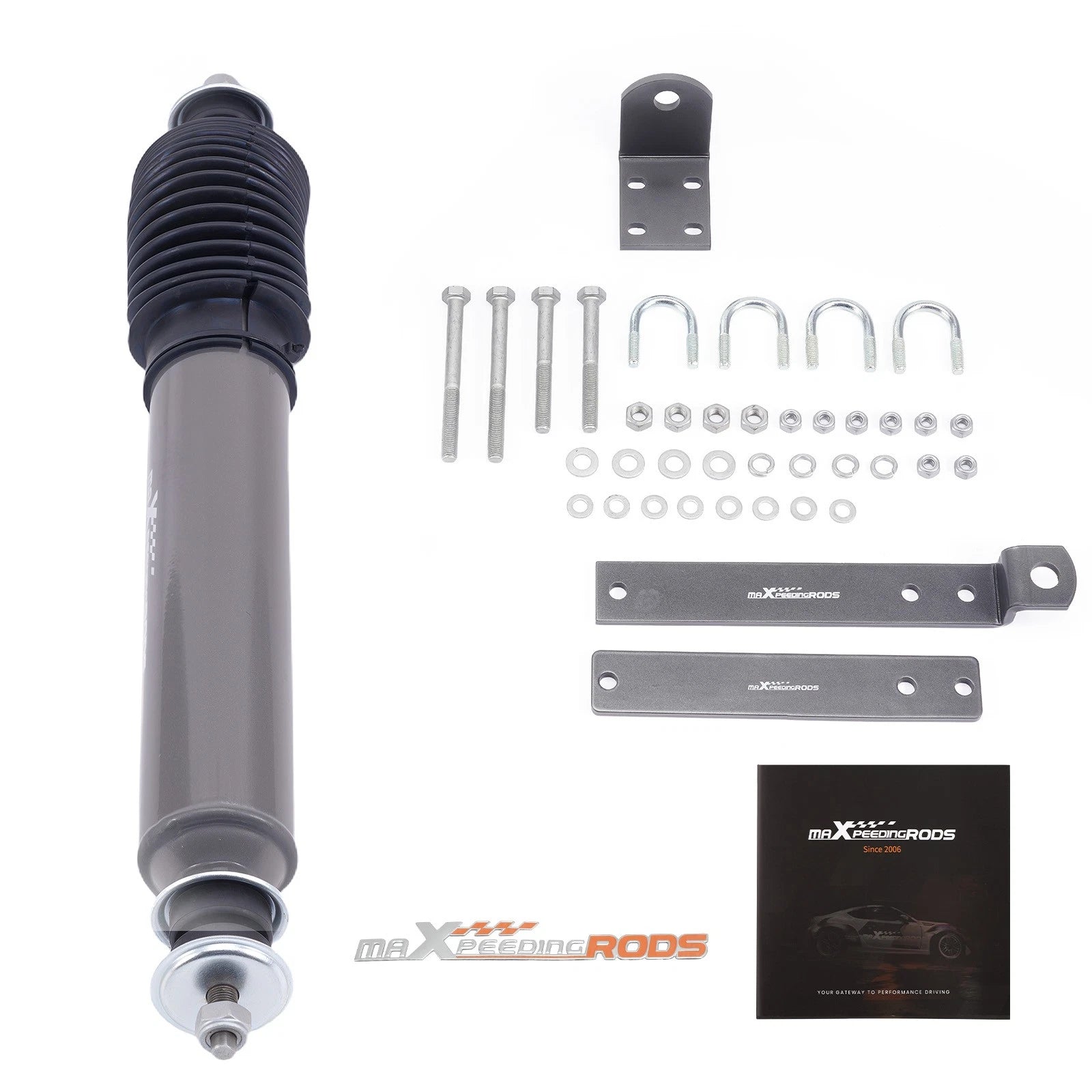 Steering Damper for Ford Explorer (1991–1994) Carbon Steel Powder Coated