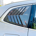 Carbon Look Rear Quarter Window Louver Scoop Vent Cover for BMW X3 G01 (2018–Present)