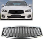 Honeycomb Front Bumper Grille for Infiniti Q50 Q50S (2014-2017)
