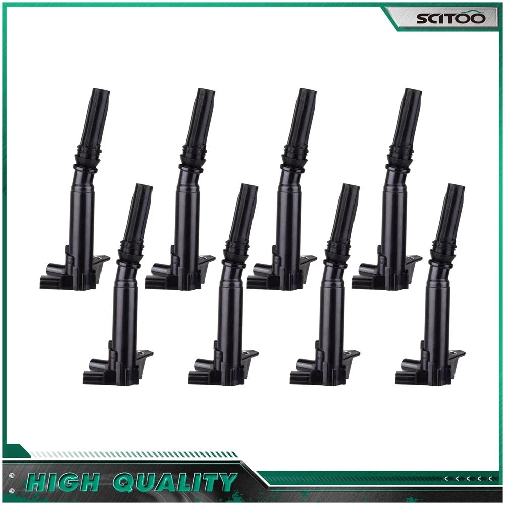 8X Ignition Coils for Ford F-150 (2010–2014), F-250, F-350 (2011–2017) 6.2L
