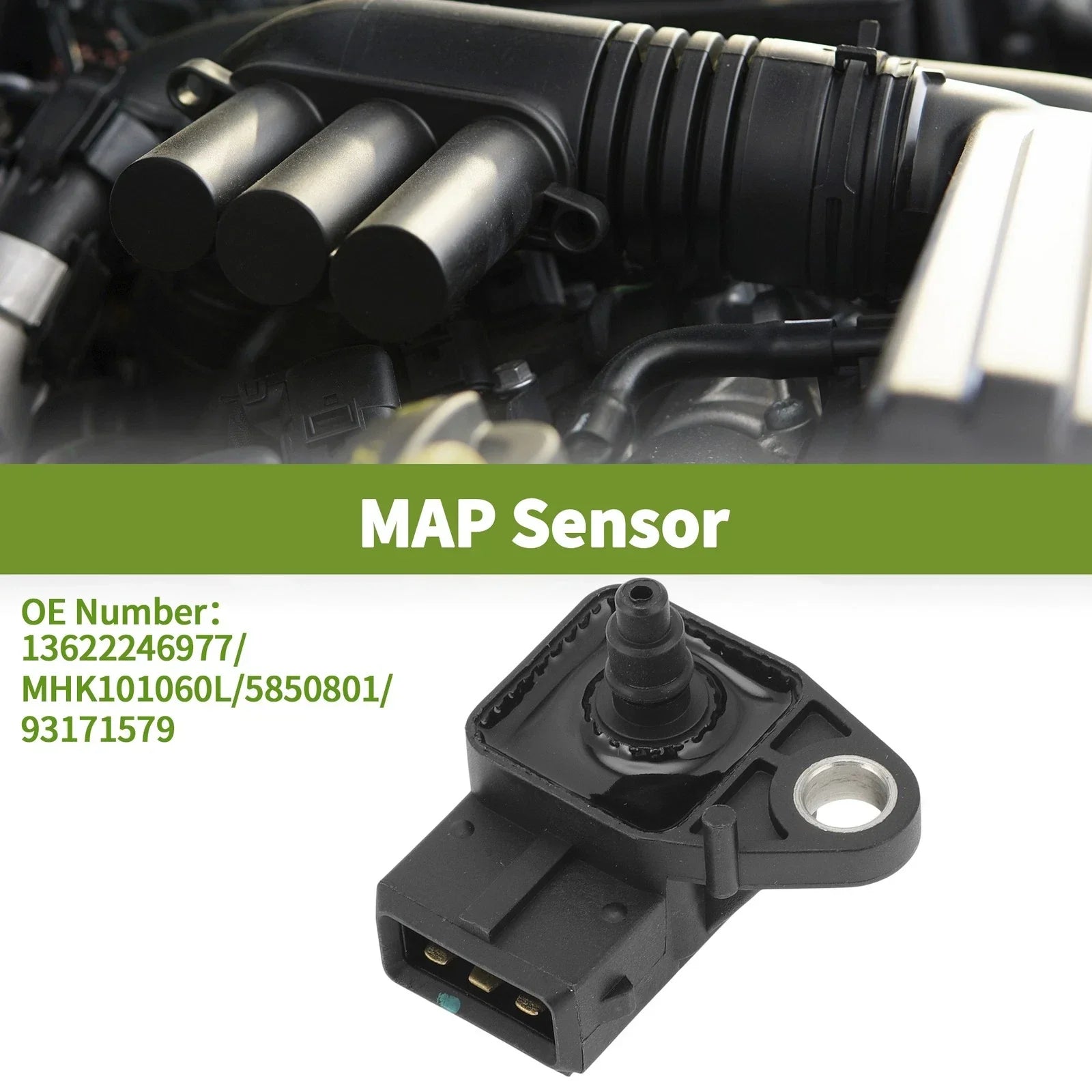 MAP Sensor for BMW 3 (E46) 318d (2001 - 2003)