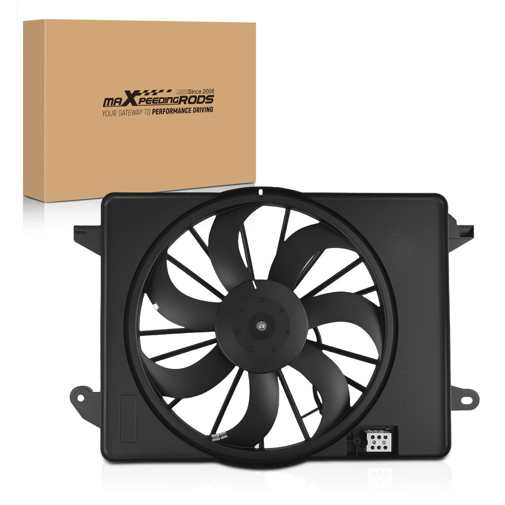 AC Condenser Radiator Cooling Fan for Chrysler 300 Dodge Challenger (2011–2014)