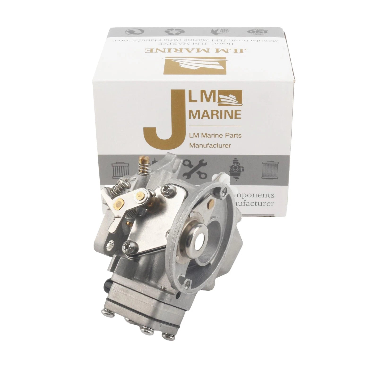 Carburetor Assembly for Yamaha 4HP 5HP Outboard (2-Stroke) (6E0-14301-00, 6E3-14301-00)