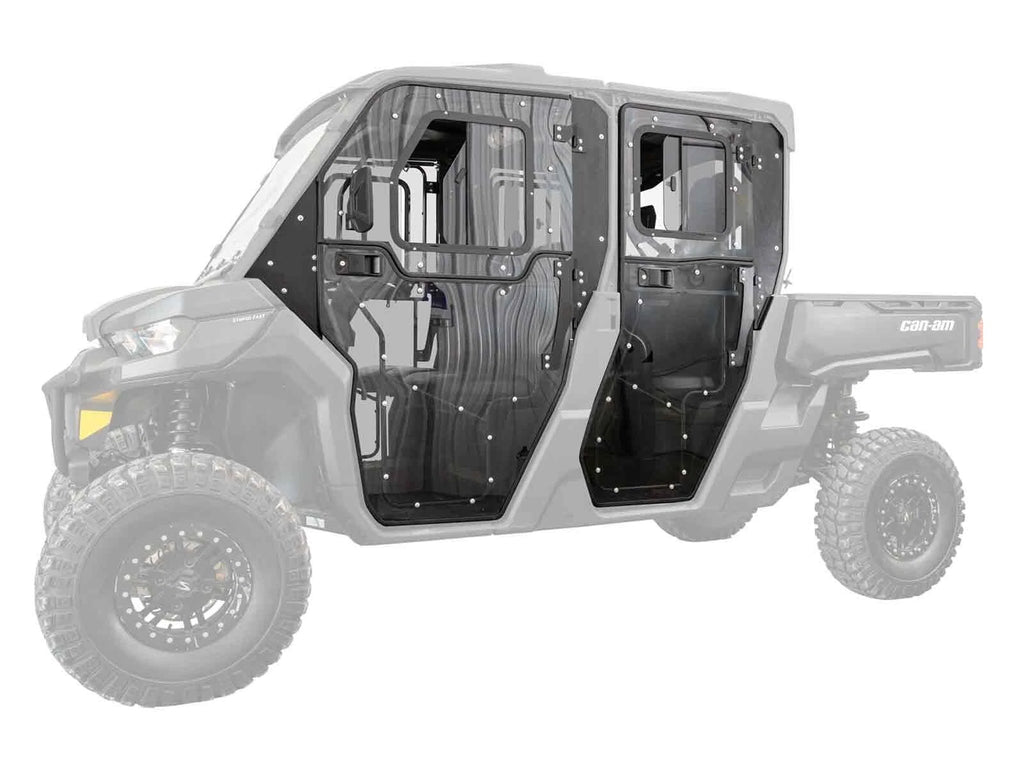 Full Cab Enclosure Doors for Can-Am Defender MAX (2017–2023)