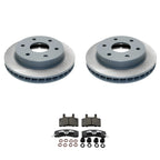 DuraGo Front Rotors & Bosch QuietCast Ceramic Pads Kit for K2500 Yukon (1999–2007)