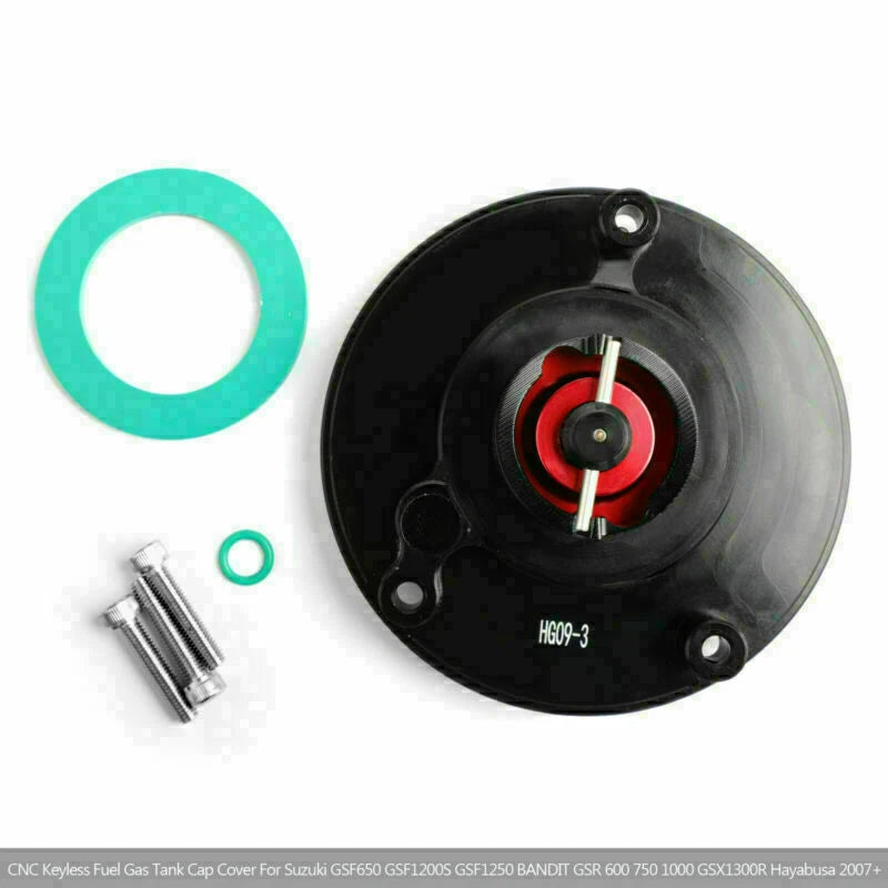 Keyless Fuel Cover Gas Tank Cap RD for Suzuki SV650 SV1000 (2003–2018)