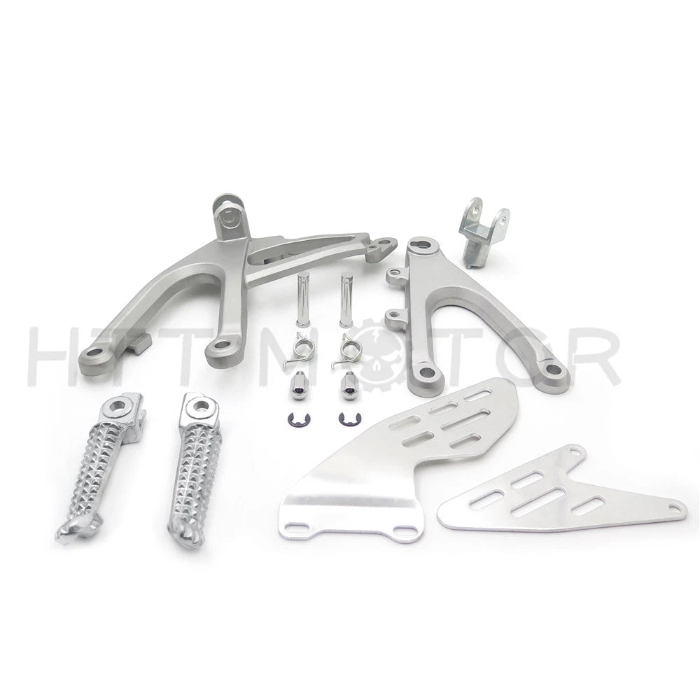 Front Rider Foot Rest Peg Bracket Rearsets for Yamaha YZF R1 (2007–2008)