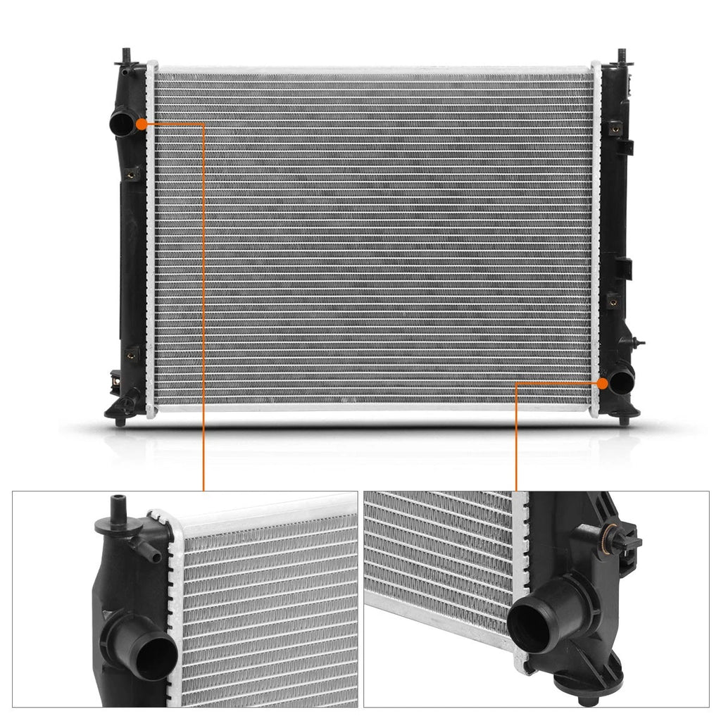 Aluminum Radiator for Honda Civic 2.0L (2016–2019) DPI-13583