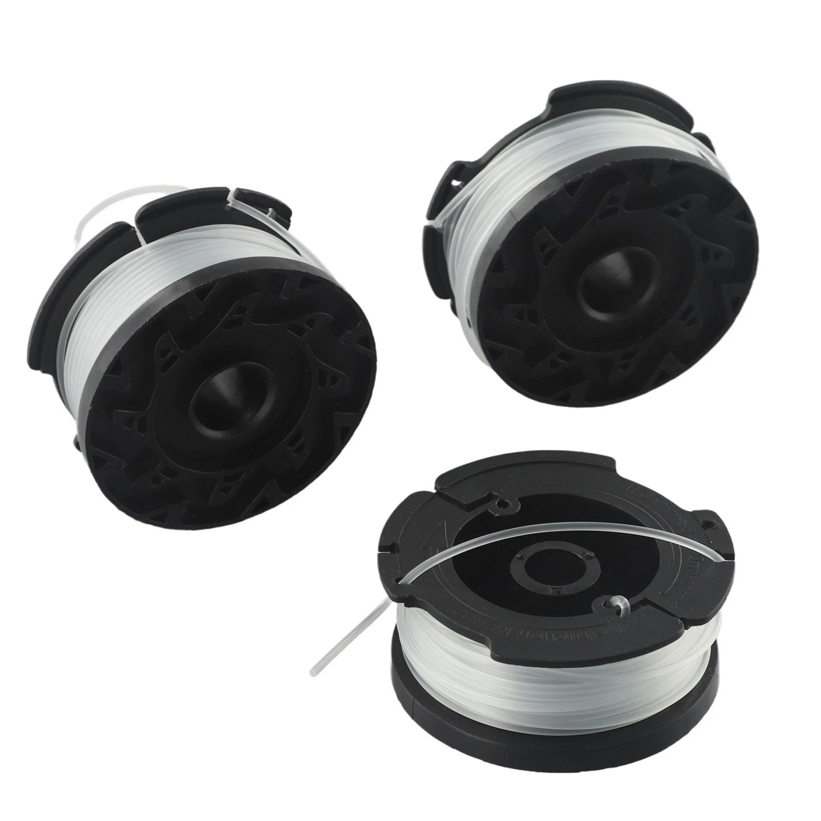 Set of 3 Spool & Line for Black & Decker ST7701 STC1820 A6481 Trimmer