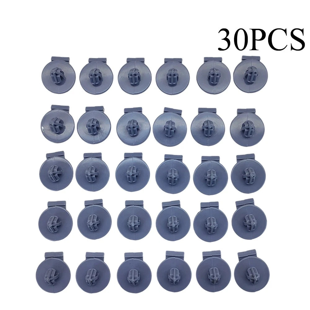 30Pcs Wheel Arch Trim Molding Clips for BMW Mini Cooper (R50–R57)