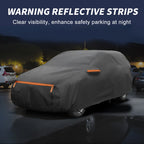 Waterproof Car Cover for Nissan Leaf (2011–2023) - Aluminum Film, Zipper