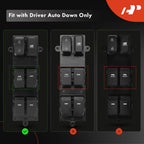 Front Left Power Window Switch for Kia Optima (2011-2013)