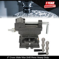 3" Cross Slide Vise for Drill Press (Heavy Duty Metal Milling)