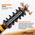 Coilovers Adjustable Lowering Kit for Toyota Corolla (2003-2008)