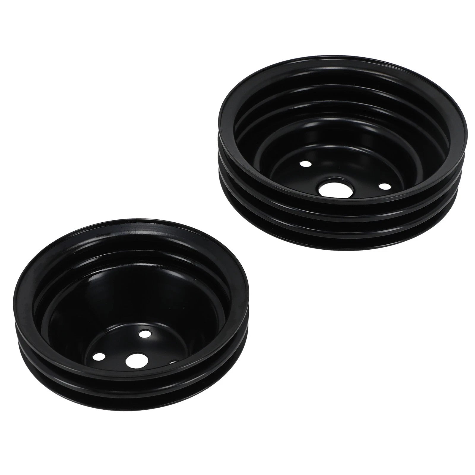 Double Groove Water Pump Pulley for Chevy Small Block V8 (1968-1986)