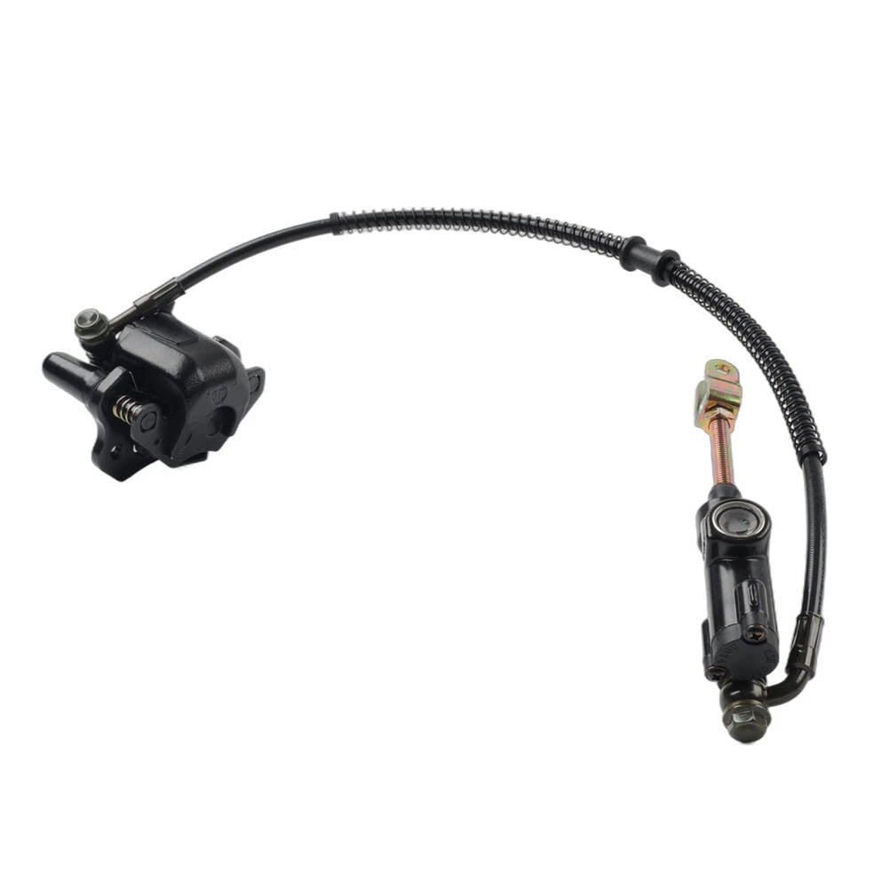 Hydraulic Rear Disc Brake Caliper & Master Cylinder Kit for Motorcycle