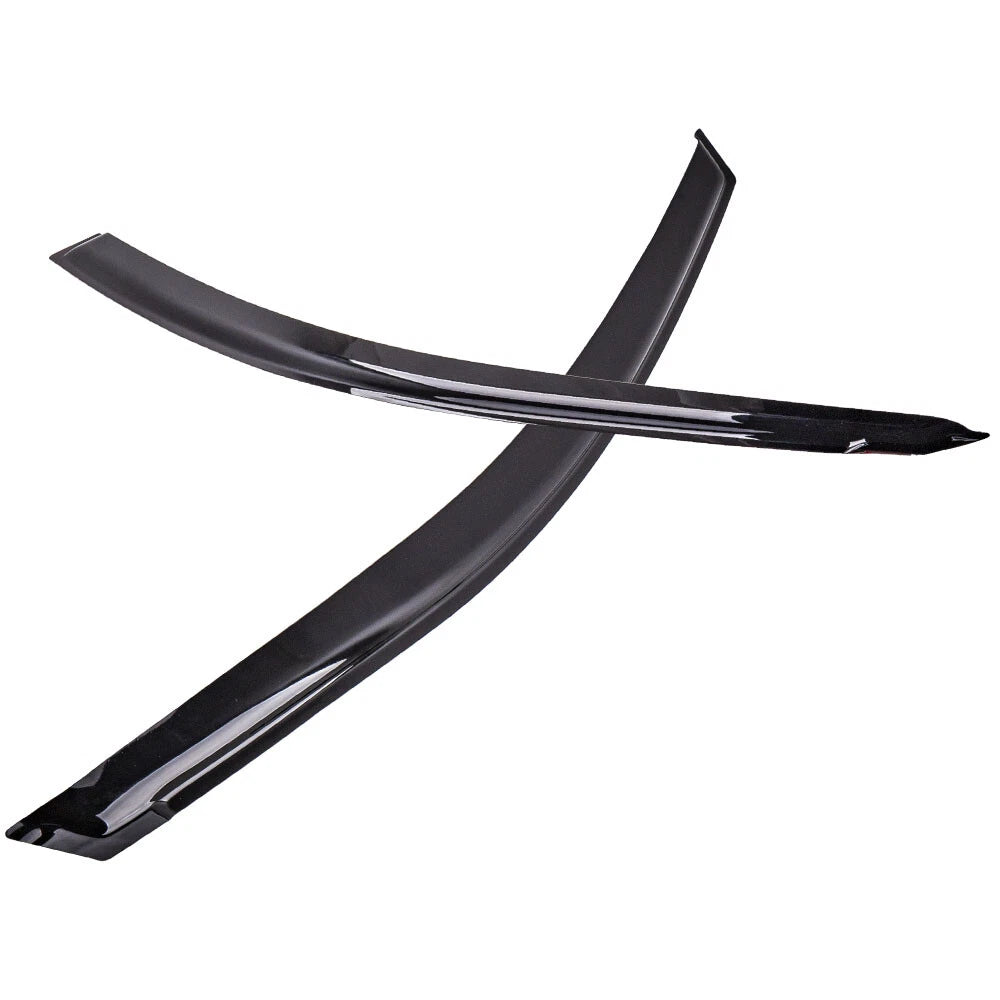 Set of 4 Smoke Window Visors for Hyundai Accent Sedan (2012-2017)