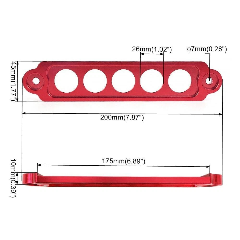 Battery Retaining Clamp Tie Down Holder for Universal Applications