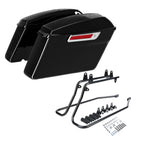 Saddlebag Speaker Lid Conversion Bracket for Harley Softail (1984–2017)