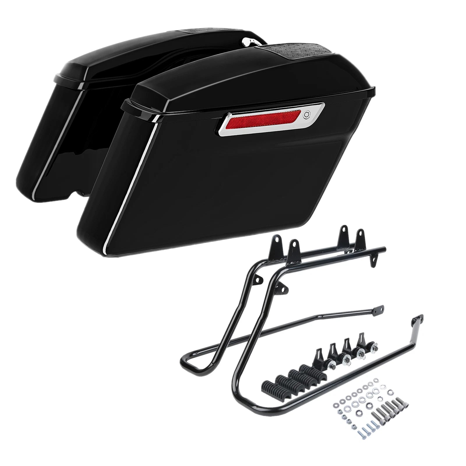 Saddlebag Speaker Lid Conversion Bracket for Harley Softail (1984–2017)