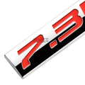 Polished Chrome Emblem Badge for 7.3L Diesel (Fits )