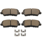 4X Front Brake Ceramic Pads for Hyundai Elantra GT (2016–2017) D1971-9197