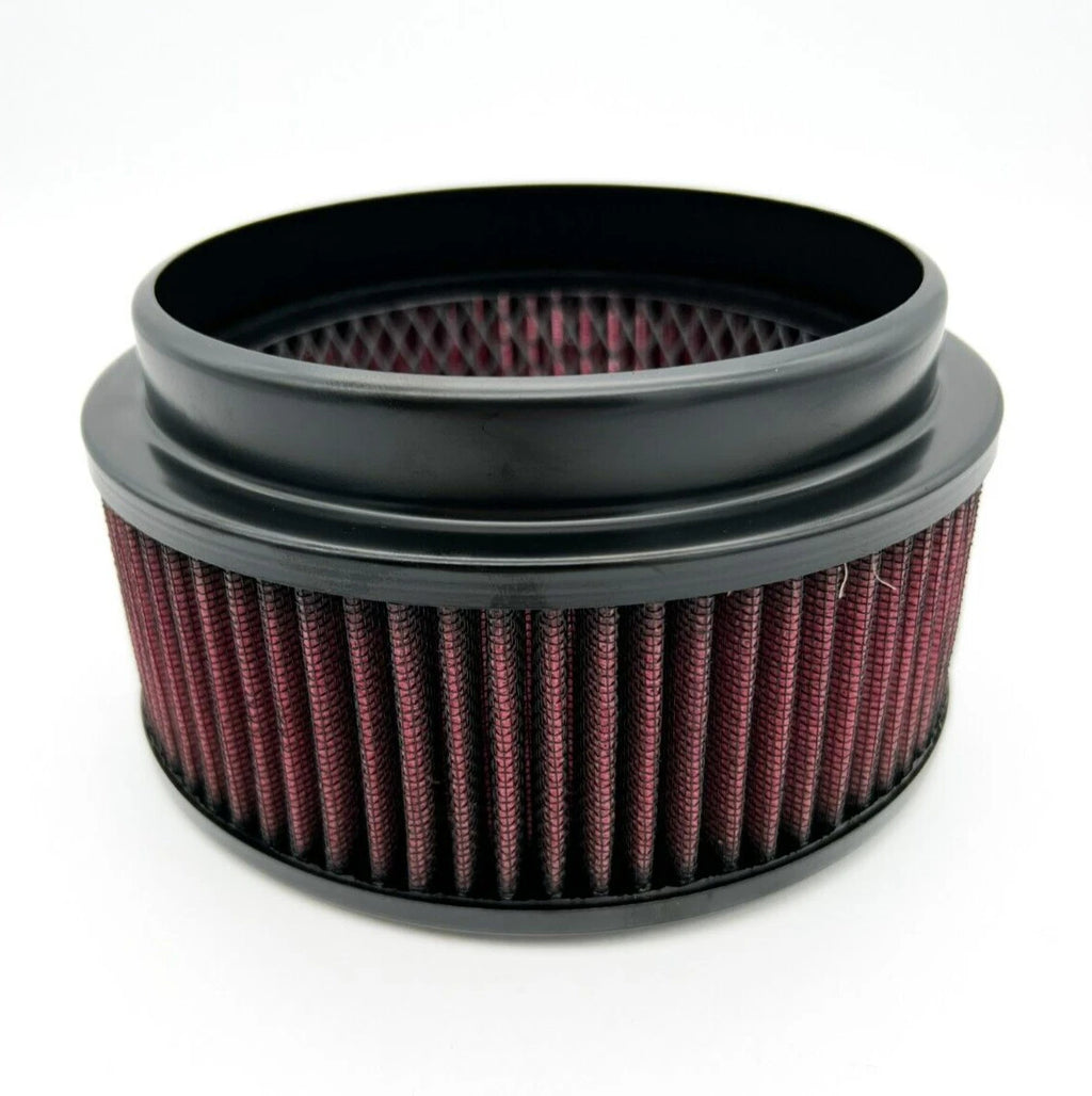 Air Cleaner Assembly Washable Black 6-3/8 Inch for 4BBL Carburetor (—)