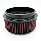Air Cleaner Assembly Washable Black 6-3/8 Inch for 4BBL Carburetor (—)