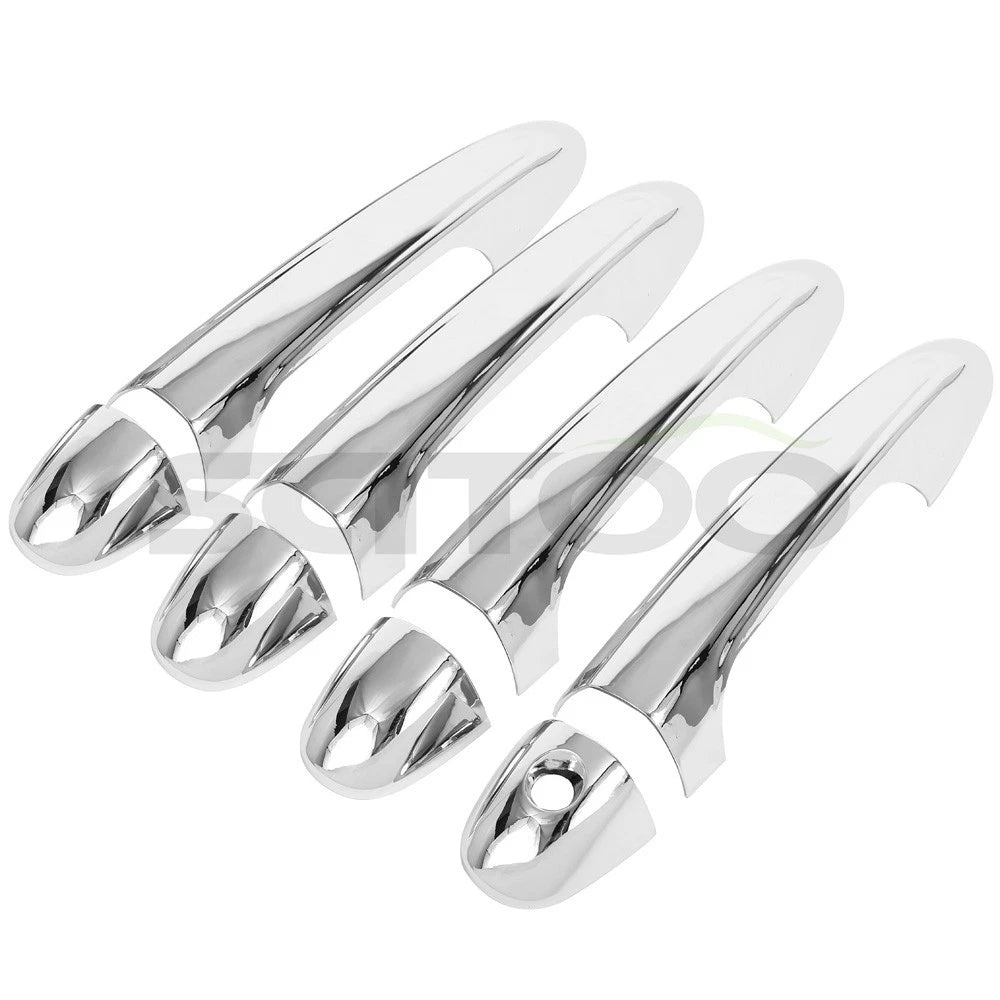 Set of 4 Chrome Door Handle Covers for Toyota Tacoma (2016–2022)