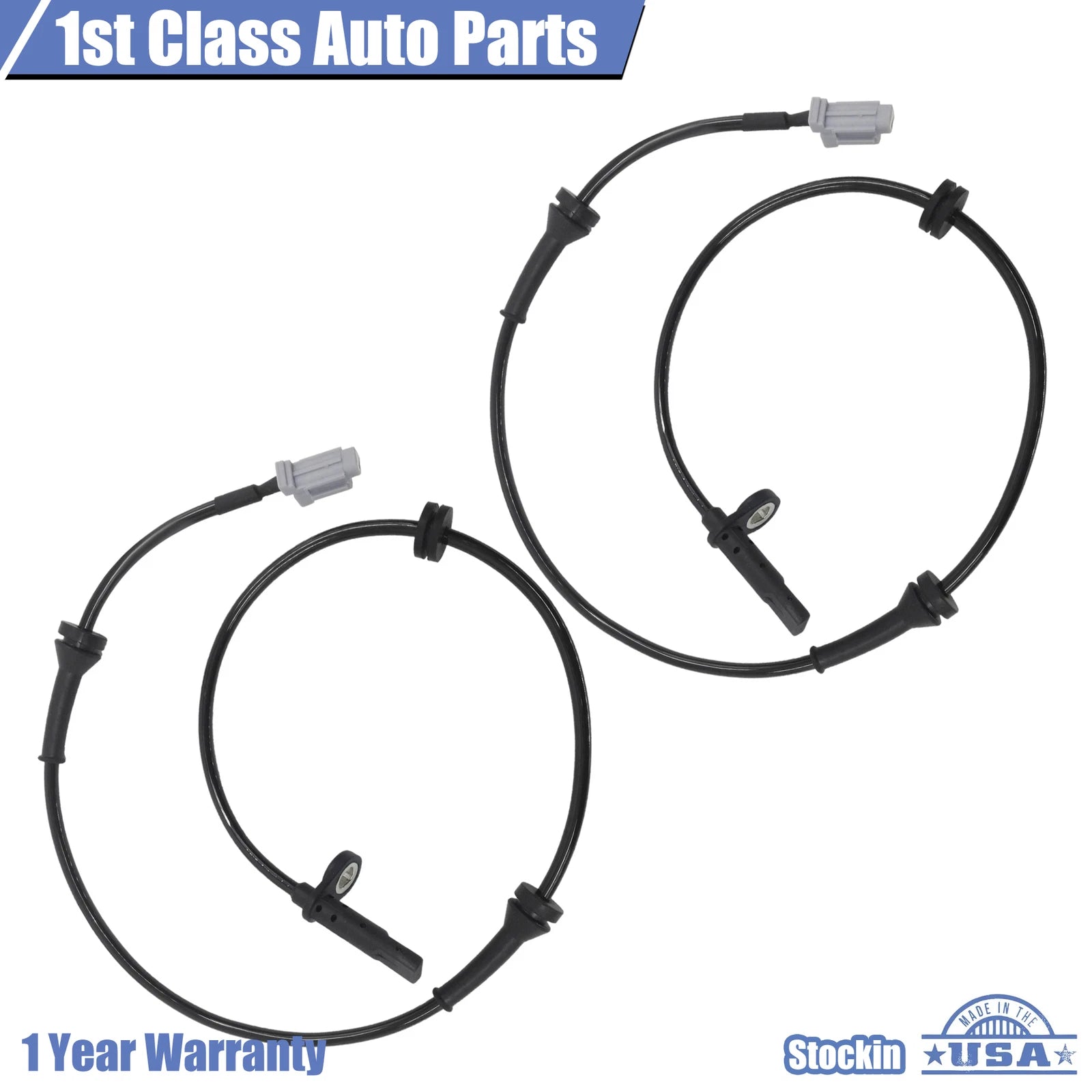 2X ABS Wheel Speed Sensor for Nissan Rogue X-Trail (2008–2011)