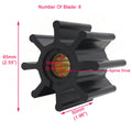 Flexible Impeller Kit for Johnson Volvo Penta (09-1028B, 3841697, 21951356, 18-3077)