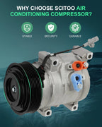 A/C Compressor for Scion tC Base 2.4L (2007–2010)