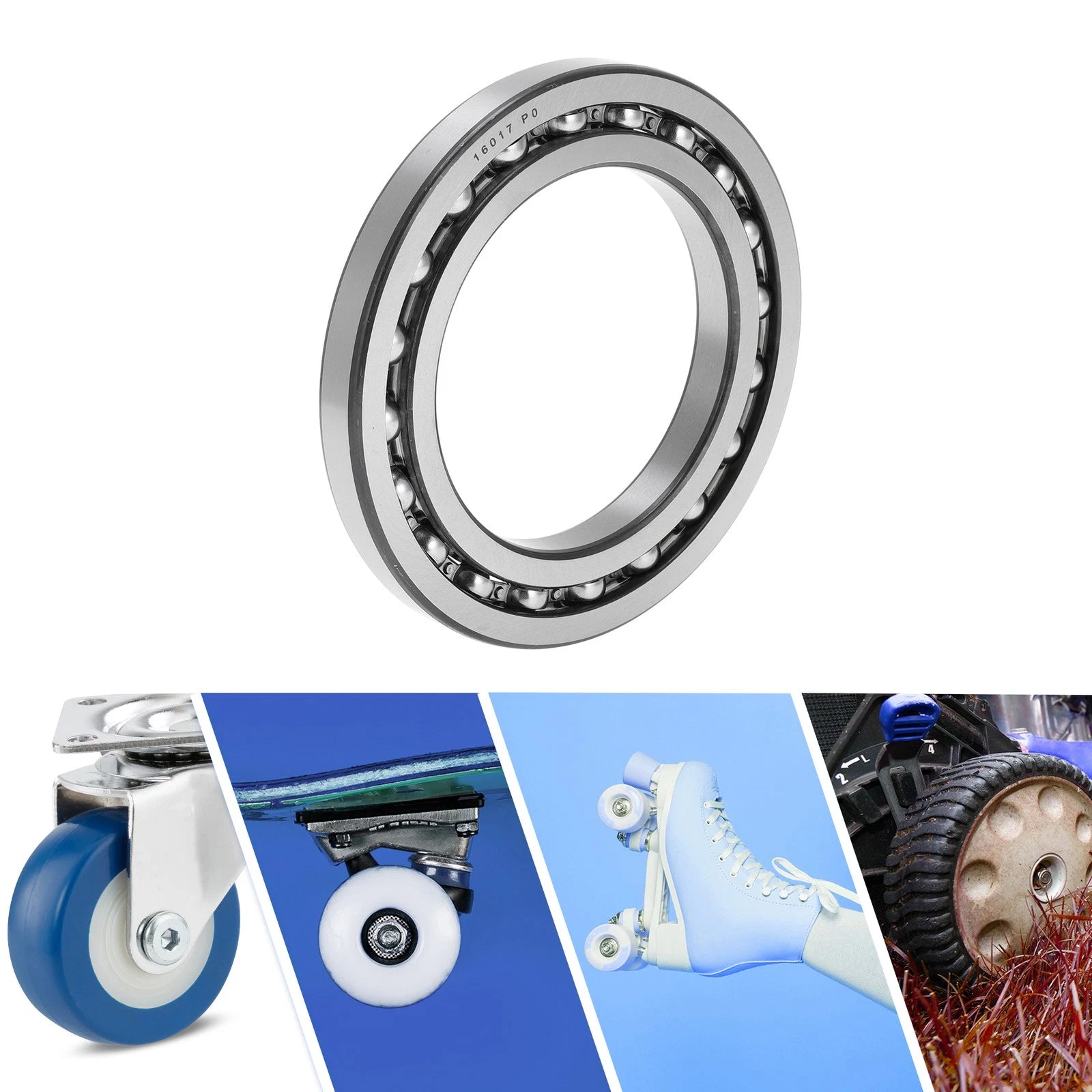Deep Groove Ball Bearing P0 for Scooter Skateboard Wheel (85x130x14mm)